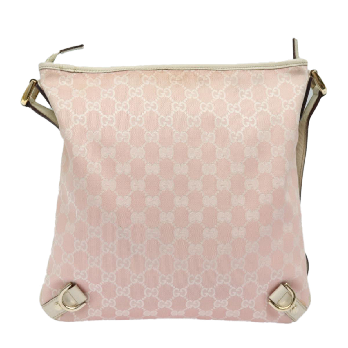 Gucci Lou Canvas Shoulder Bag