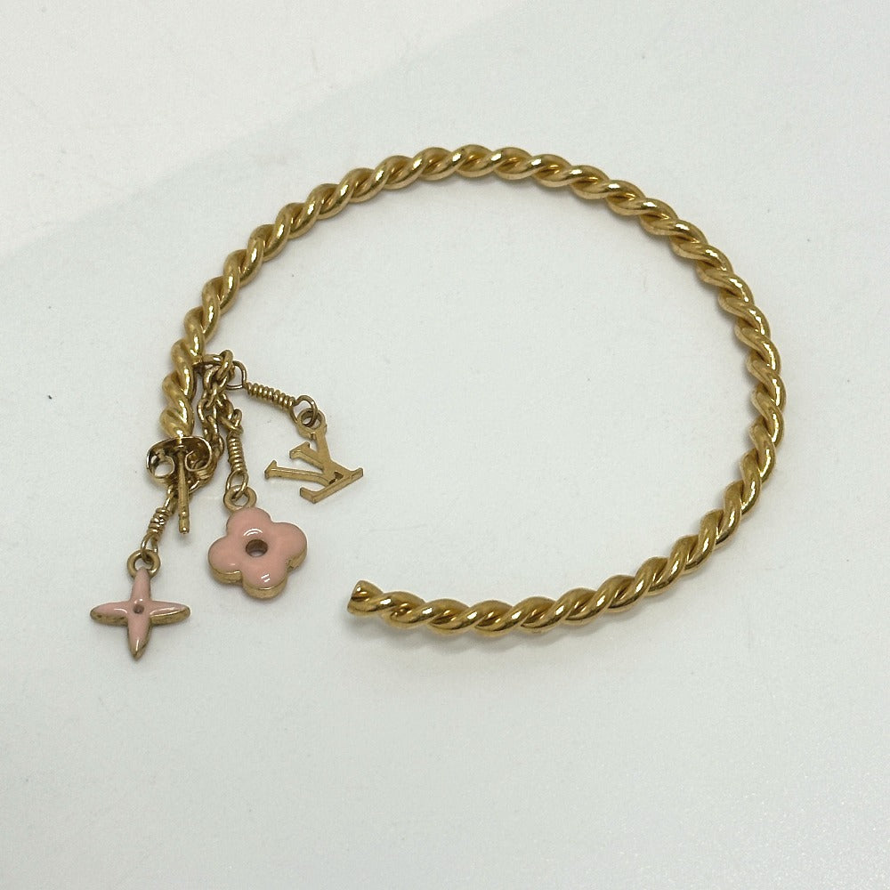 LOUIS VUITTON Pierce M65481 metal pink Accessories Creole Sweet Monogram Women