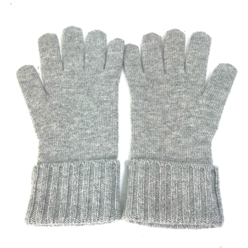 LOUIS VUITTON Glove M72679ï¿½@ cashmere gray Damier Leather Patch Gonhelshinki mens