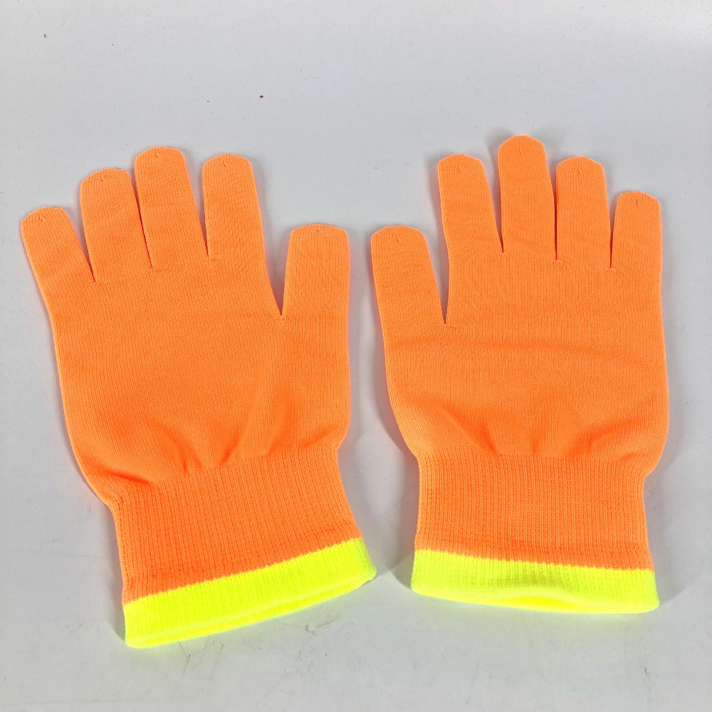 LOUIS VUITTON gloves MP2371 Nylon, Polyurethane Orange Gon RGB mens
