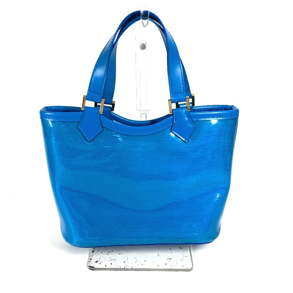 LOUIS VUITTON Handbag M92472 Plastics, Leather blue Epiplage Mini lagoon bay Women