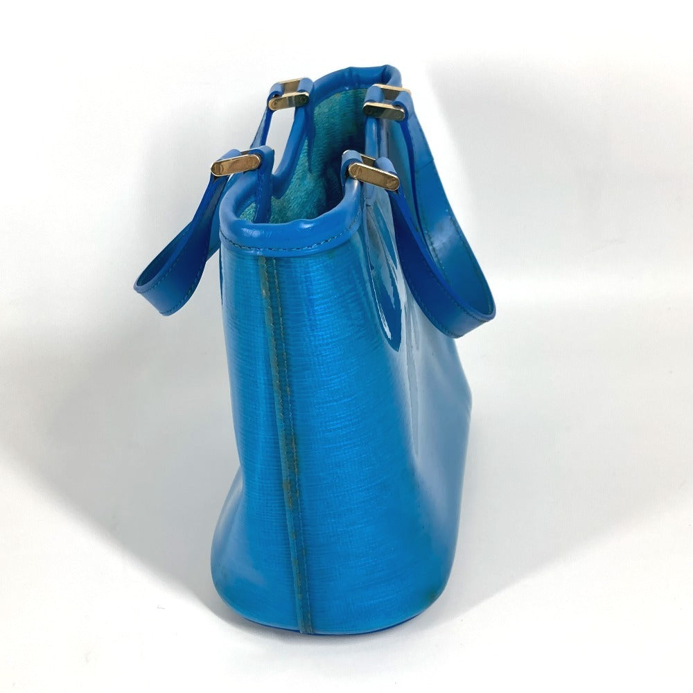 LOUIS VUITTON Handbag M92472 Plastics, Leather blue Epiplage Mini lagoon bay Women