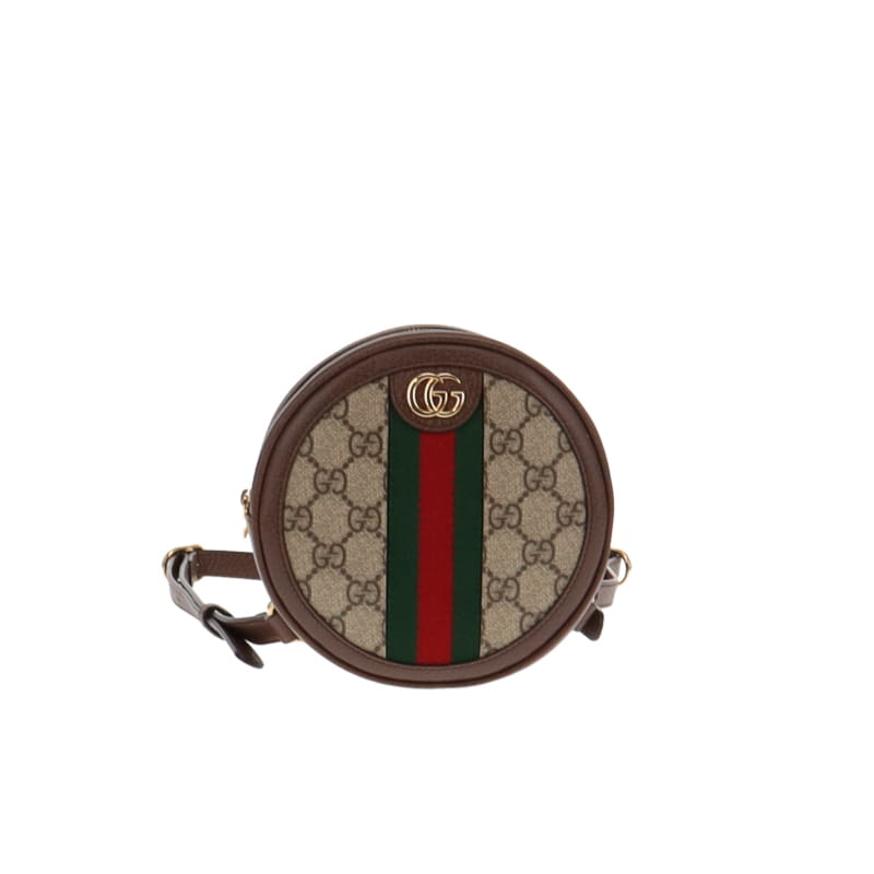 Gucci Ophidia Leather Chain Backpack