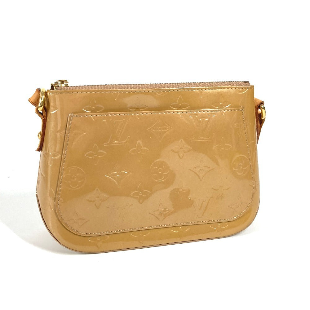 LOUIS VUITTON Shoulder Bag M91508 Monogram Vernis beige Monogram Vernis Minna Street Women