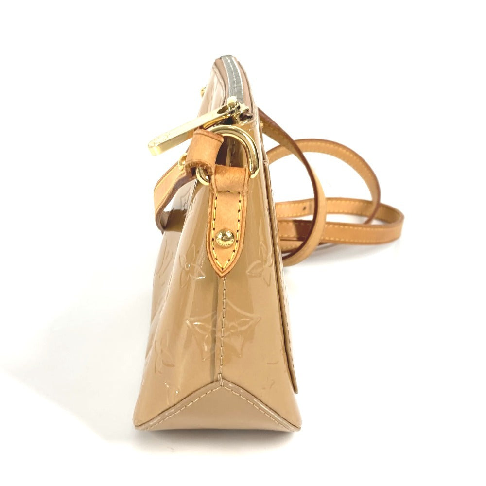 LOUIS VUITTON Shoulder Bag M91508 Monogram Vernis beige Monogram Vernis Minna Street Women