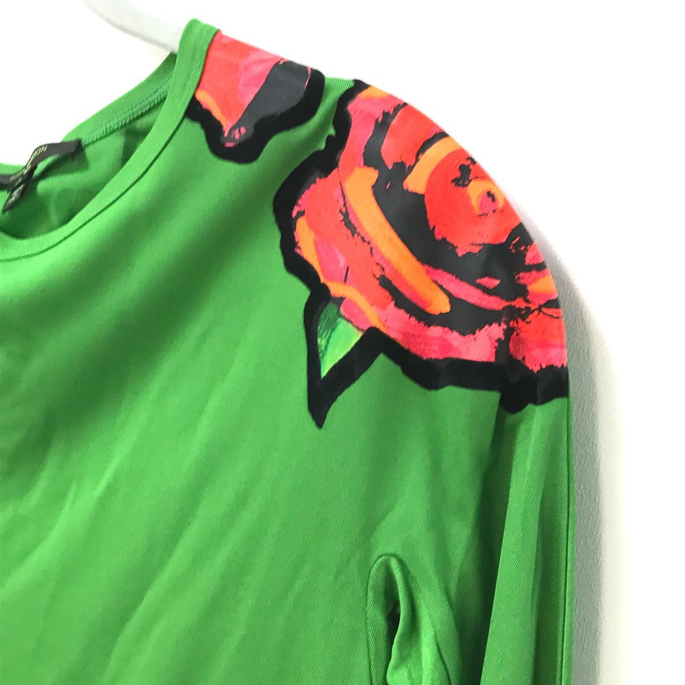 LOUIS VUITTON one piece Rayon green Stephen Sprouse Rose Women 36
