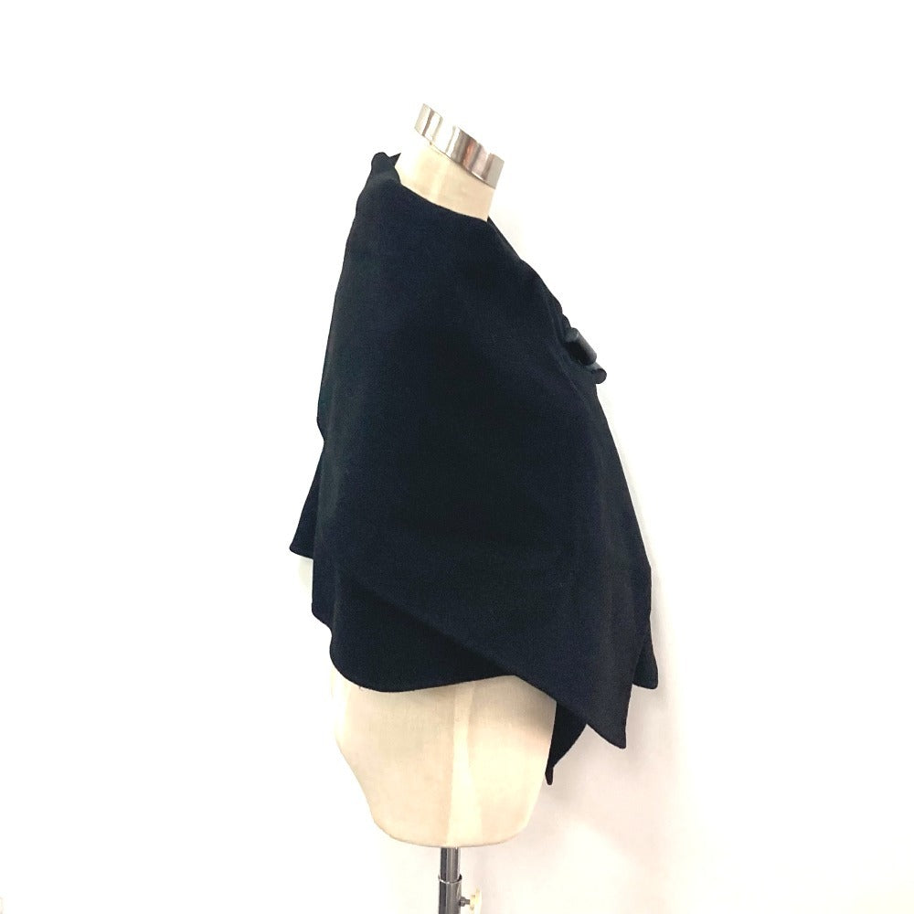 LOUIS VUITTON poncho cashmere black T.U