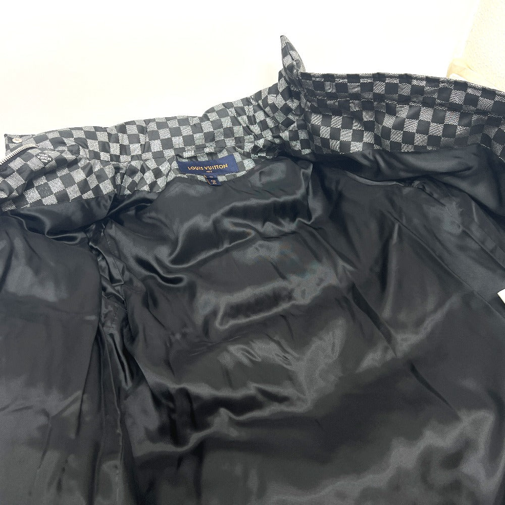 LOUIS VUITTON down coat 1A5IBT polyester Silver Damier 36