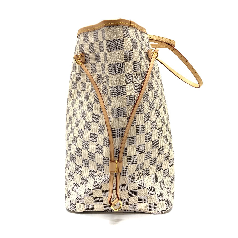 LOUIS VUITTON Tote Bag Damier Azur Canvas white Neverfull GM Women