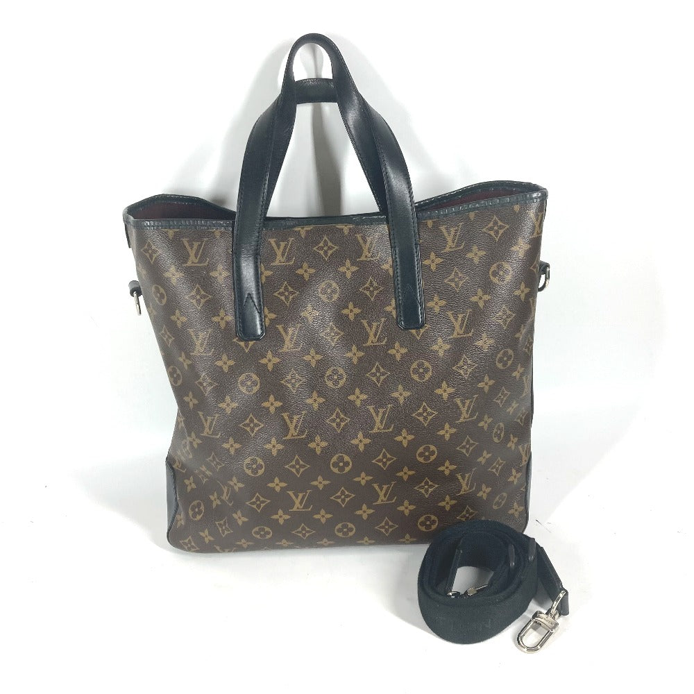 LOUIS VUITTON Tote Bag M56708 Monogram macacer canvas Brown Monogram macacer Davis mens