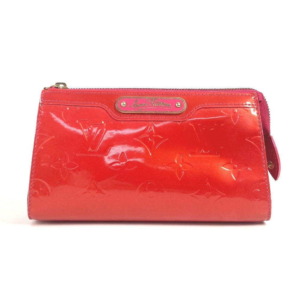 LOUIS VUITTON Cosmetics Pouch M93647 Monogram Vernis pink Monogram Vernis Truth cosmetics