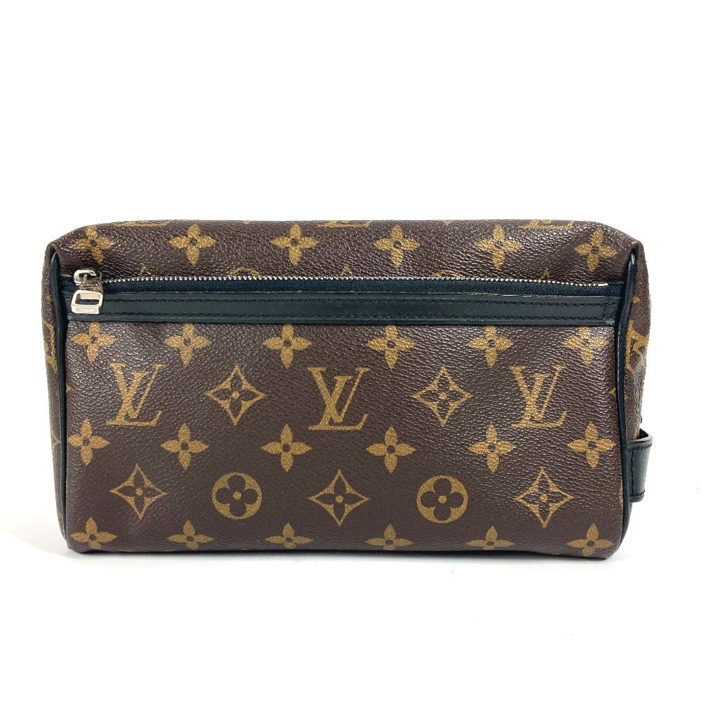LOUIS VUITTON business bag M40378 Monogram macacer canvas Brown Monogram macacer truth toilette