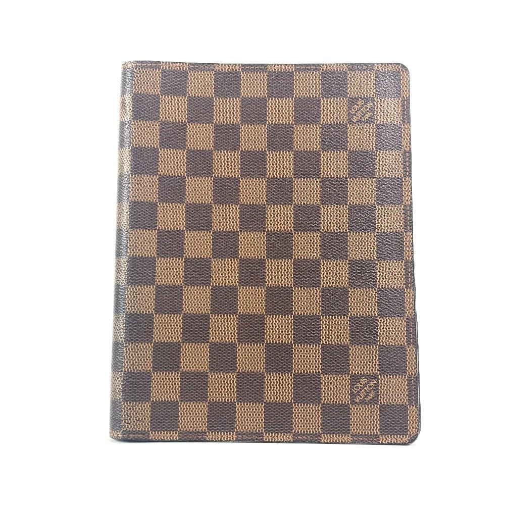 LOUIS VUITTON Note cover R21065 Damier canvas Brown Damier Agenda Bureau mens(Unisex)