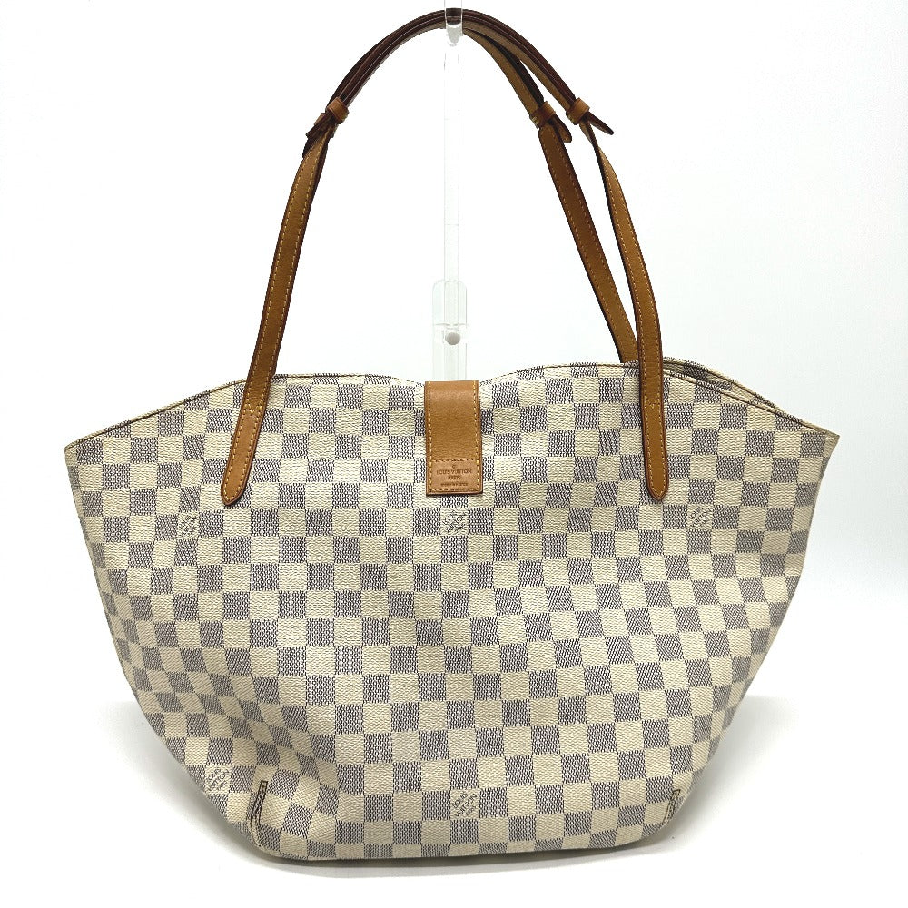 LOUIS VUITTON Shoulder Bag N41208 Damier Azur Canvas white Damier Azur Salina PM Women