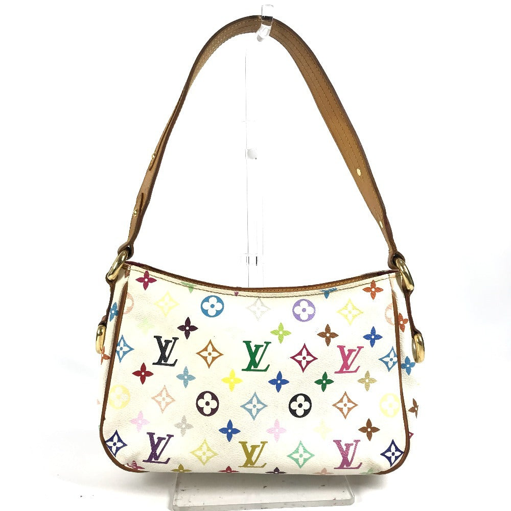 LOUIS VUITTON Shoulder Bag M40053 Monogram multicolor canvas white Monogram multicolor Lodge PM Women