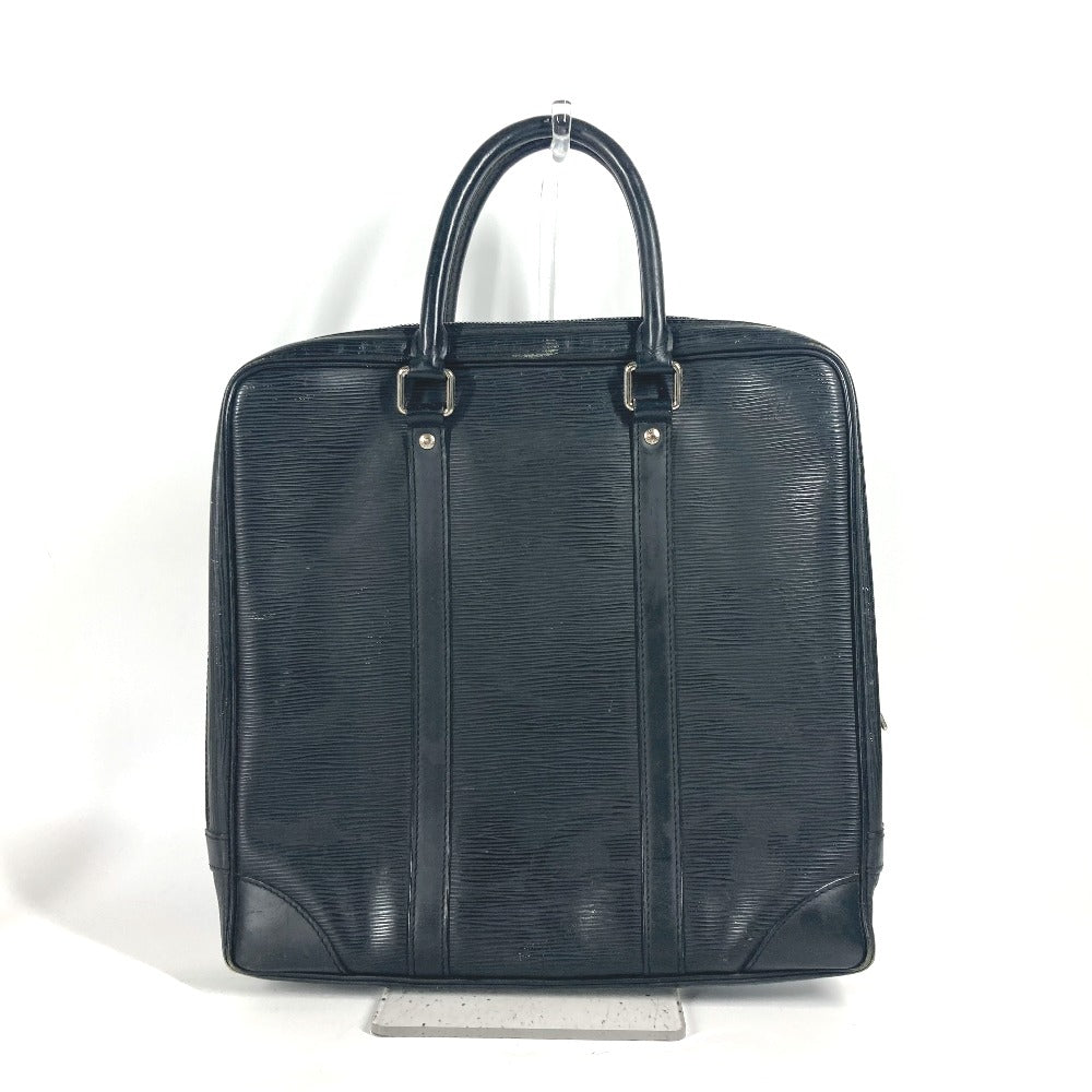 LOUIS VUITTON Tote Bag Epi Leather black Epi Vivienne MM mens