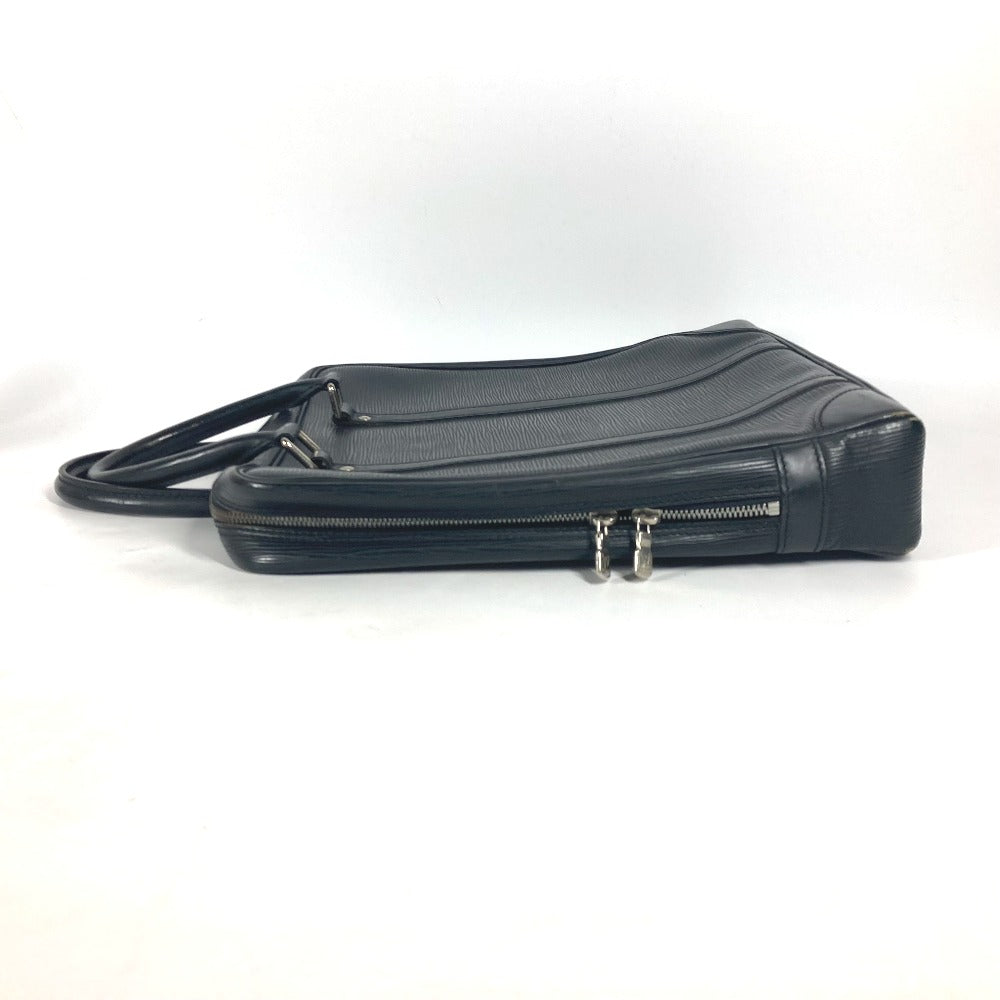 LOUIS VUITTON Tote Bag Epi Leather black Epi Vivienne MM mens