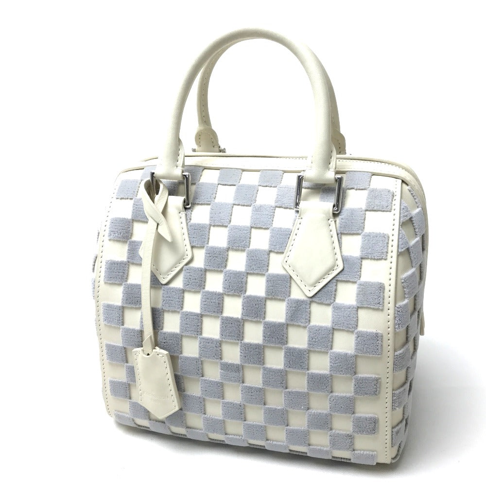 LOUIS VUITTON Handbag M48909 Damier Azur Canvas white Damier Azul Speedy Cube PM
