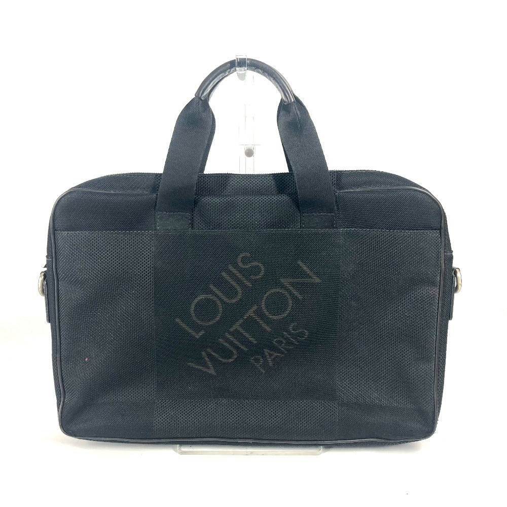LOUIS VUITTON Business bag N58035 Damier Jean Canvas black Damier Jean Associate GM