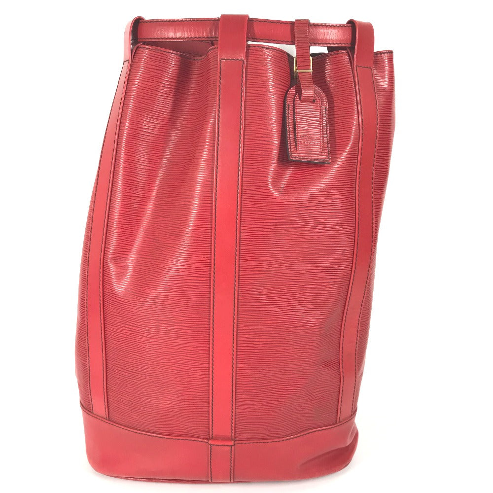 LOUIS VUITTON Shoulder Bag M43087 Epi Leather Red Epi RandonneeGM Women