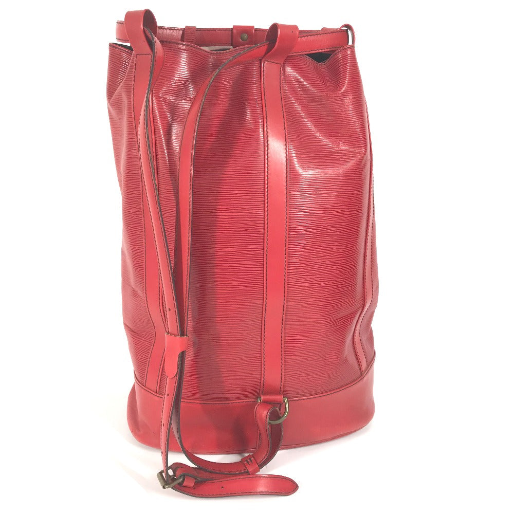 LOUIS VUITTON Shoulder Bag M43087 Epi Leather Red Epi RandonneeGM Women