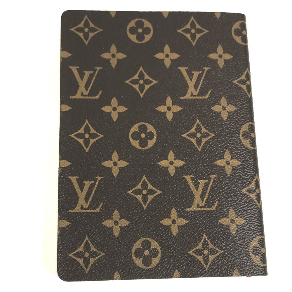 LOUIS VUITTON Other accessories Monogram canvas Brown notebook Yamamoto Hirosai kabuki Women