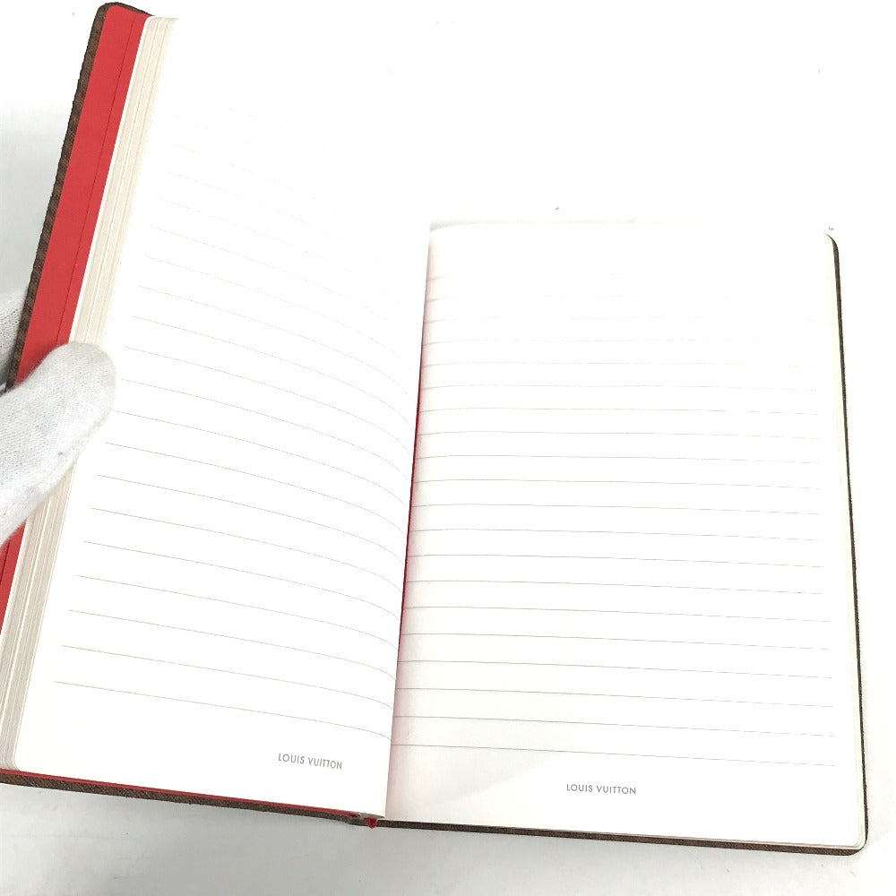 LOUIS VUITTON Other accessories Monogram canvas Brown notebook Yamamoto Hirosai kabuki Women