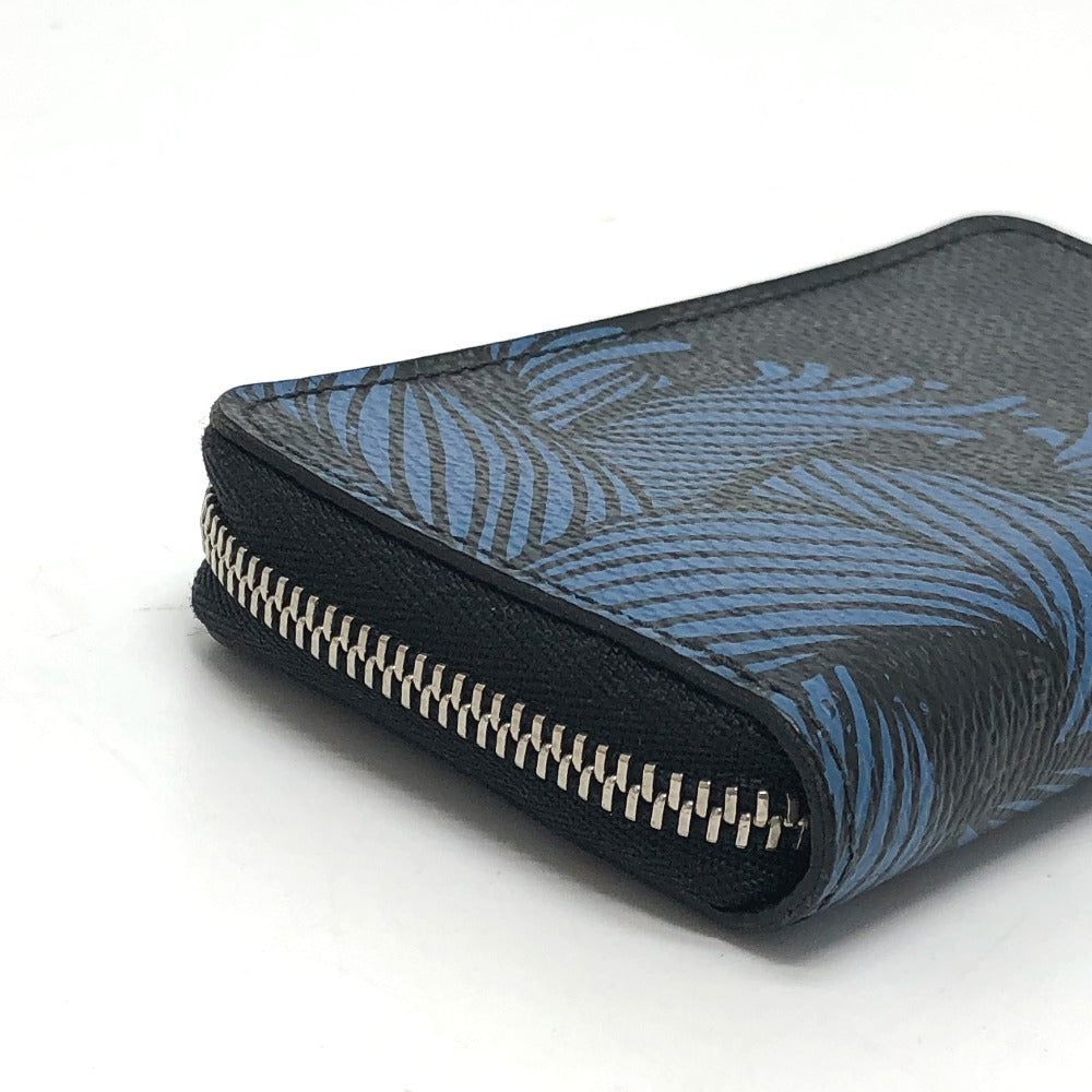LOUIS VUITTON Coin case N41687 Damier Grafitto Canvas black Damier Grafitte Christopher Nemeth Zippy mens