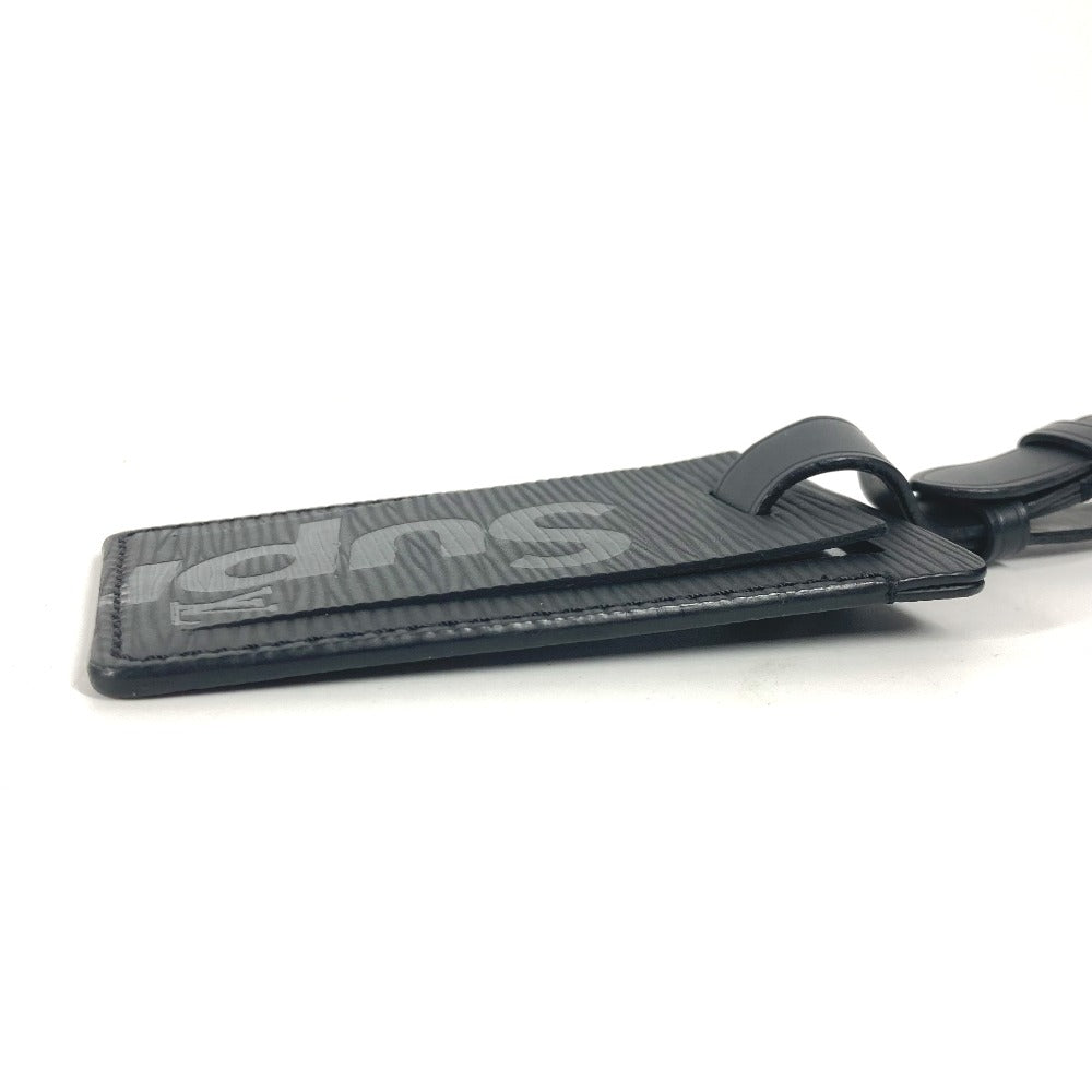LOUIS VUITTON Name tag M67726 Epi Leather black Epi Supreme collaboration unisex(Unisex)