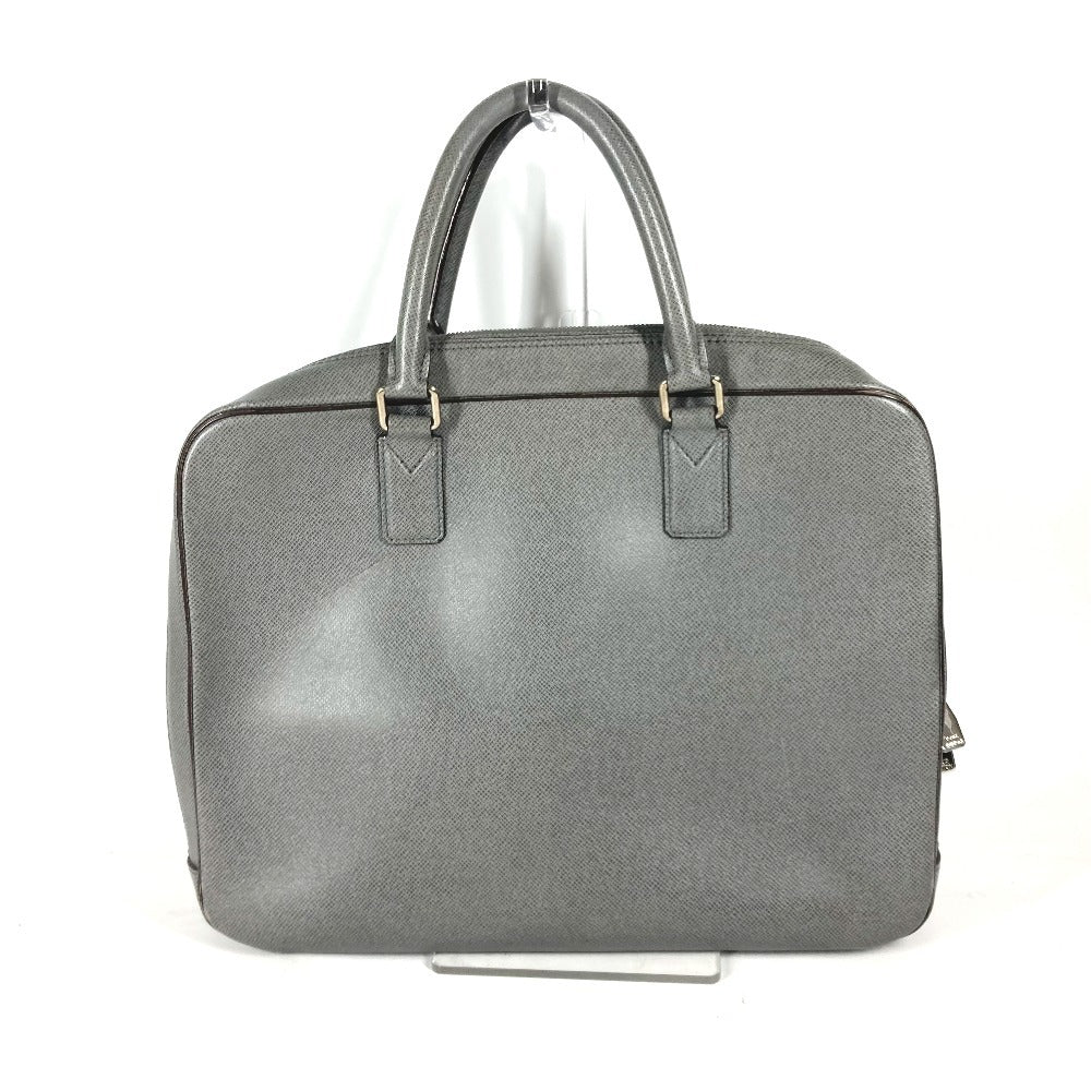 LOUIS VUITTON Business bag M32782 Taiga Leather gray Taiga Neo Igor mens