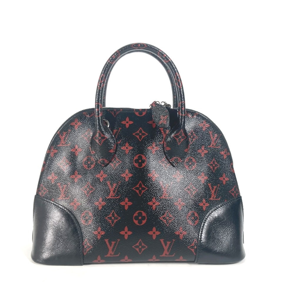 LOUIS VUITTON Shoulder Bag M41500 Coated canvas black Monogram Anfra Rouge Alma PM