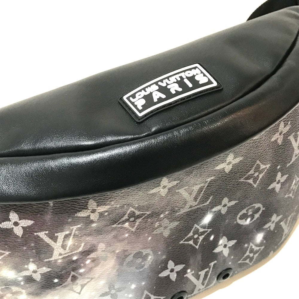 LOUIS VUITTON Sling bag ï¼­44444 Monogram Galaxy Canvas Silverx black Monogram Galaxy Discovery Bum Bag