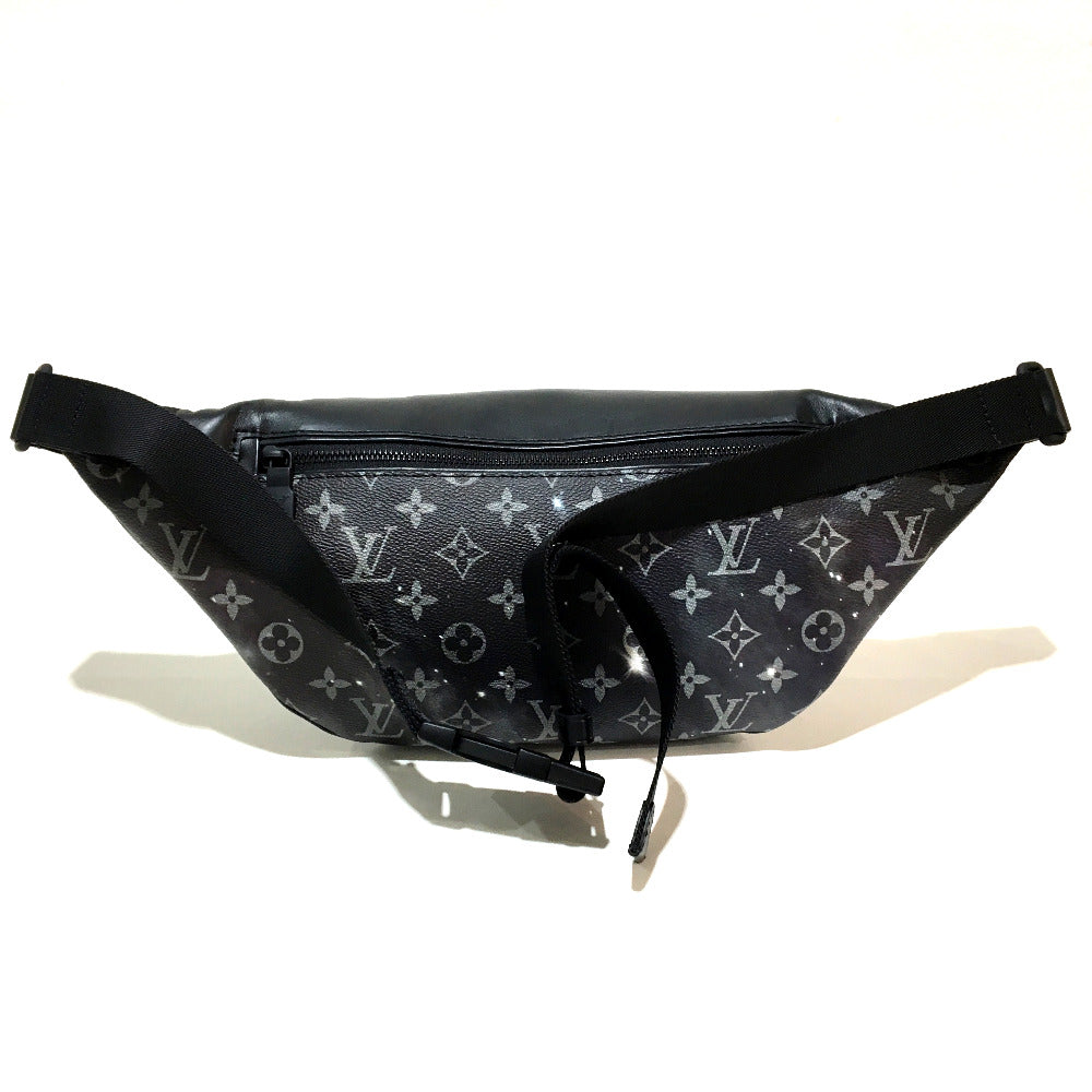 LOUIS VUITTON Sling bag ï¼­44444 Monogram Galaxy Canvas, Leather Silverx black Monogram Galaxy Discovery Bum Bag