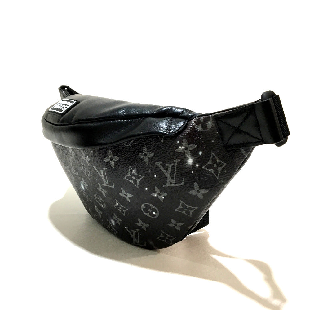 LOUIS VUITTON Sling bag ï¼­44444 Monogram Galaxy Canvas, Leather Silverx black Monogram Galaxy Discovery Bum Bag
