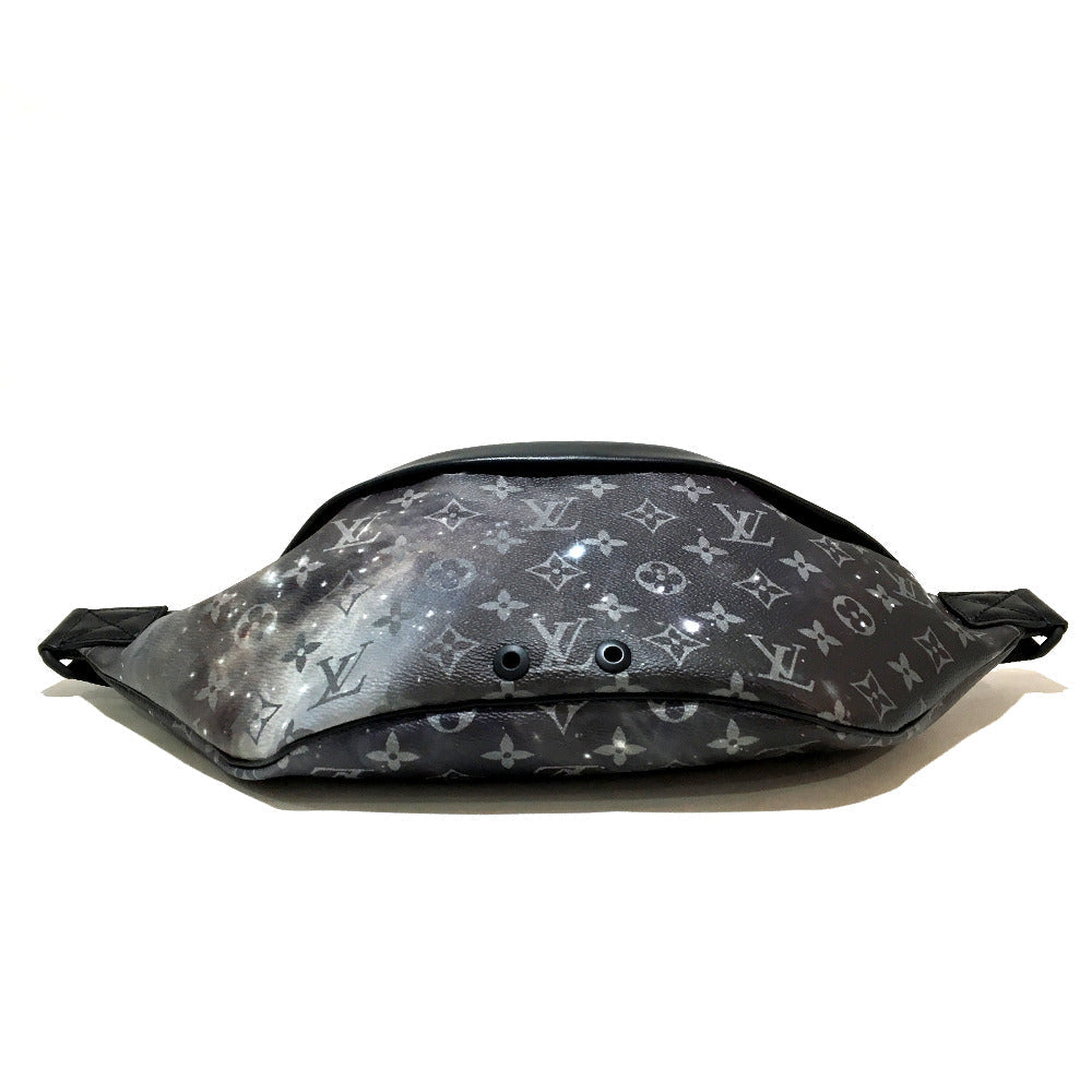 LOUIS VUITTON Sling bag ï¼­44444 Monogram Galaxy Canvas, Leather Silverx black Monogram Galaxy Discovery Bum Bag