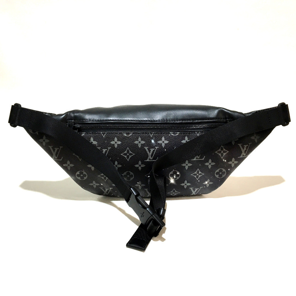LOUIS VUITTON Sling bag ï¼­44444 Monogram Galaxy Canvas, Leather Silverx black Monogram Galaxy Discovery Bum Bag