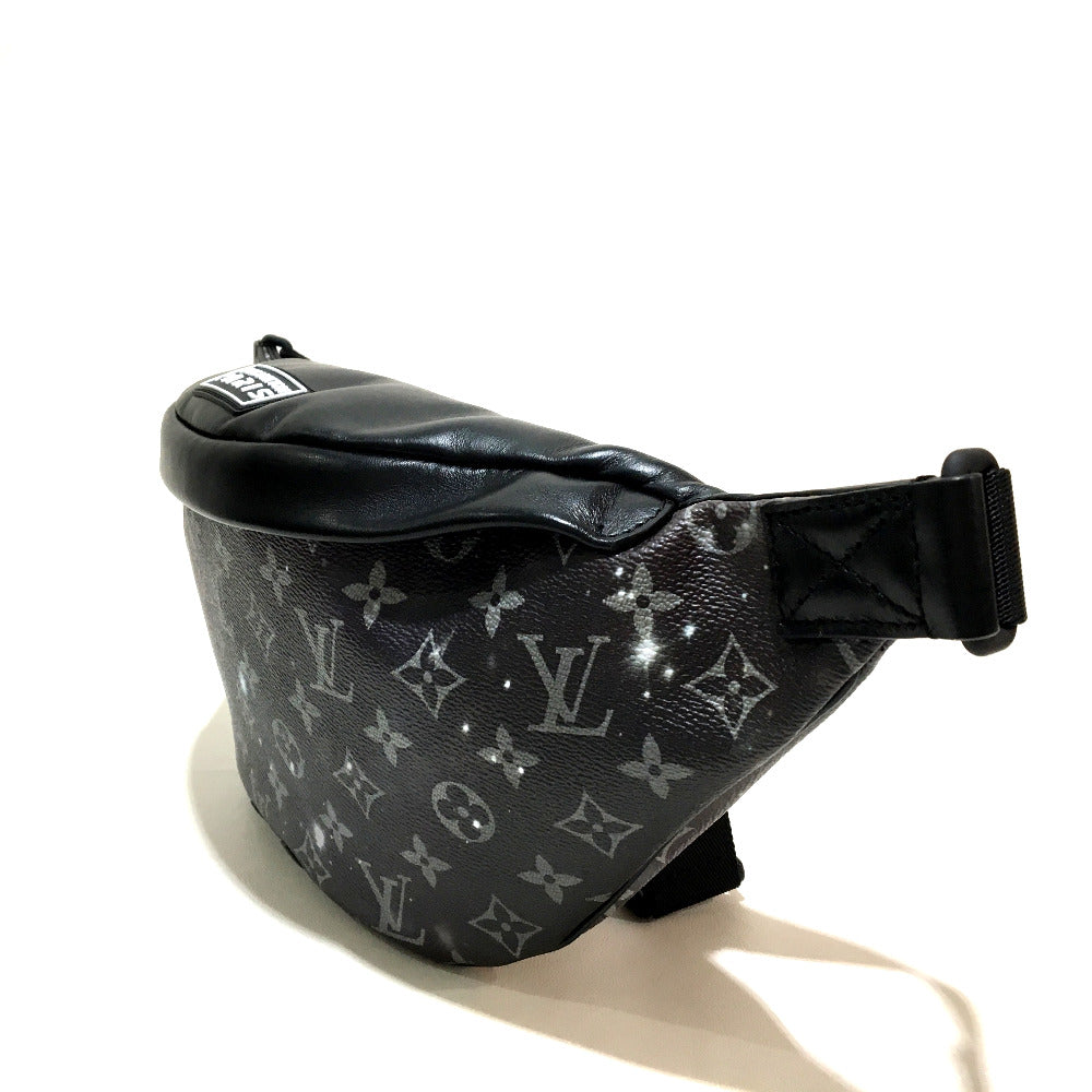 LOUIS VUITTON Sling bag ï¼­44444 Monogram Galaxy Canvas, Leather Silverx black Monogram Galaxy Discovery Bum Bag
