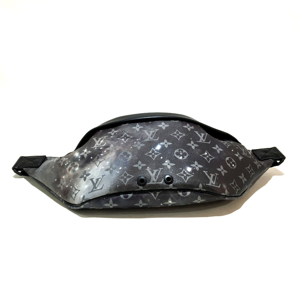 LOUIS VUITTON Sling bag ï¼­44444 Monogram Galaxy Canvas, Leather Silverx black Monogram Galaxy Discovery Bum Bag