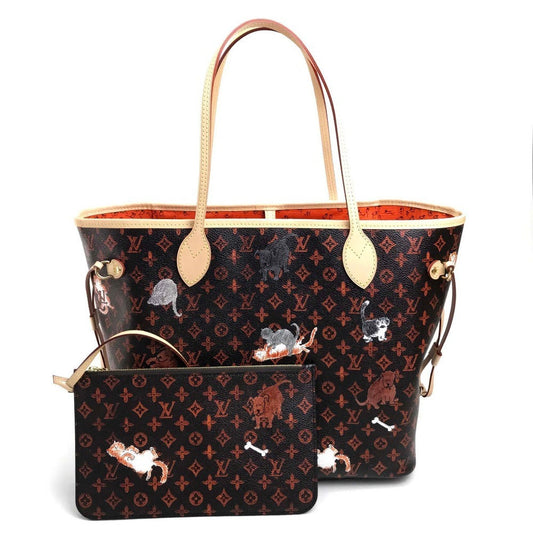 LOUIS VUITTON Tote Bag M44441 Monogram canvas Brown Monogram Neverfull MM