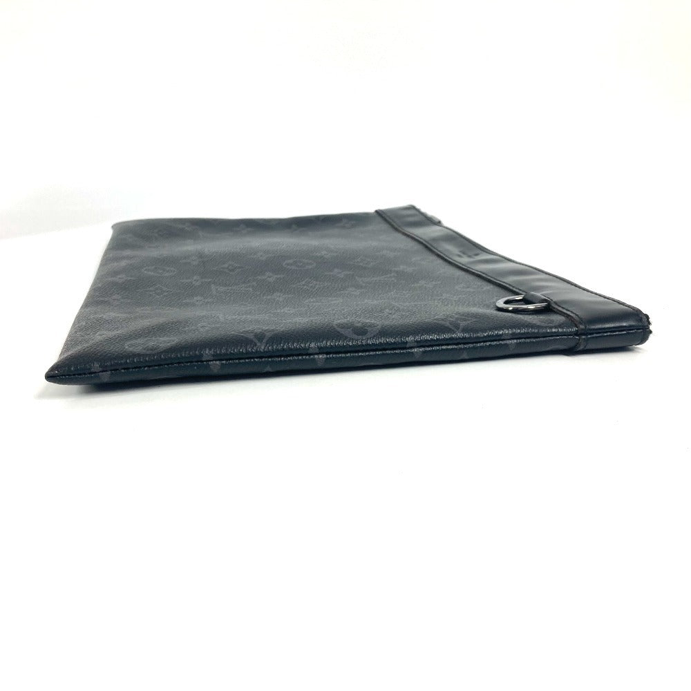 LOUIS VUITTON Clutch bag M62291 Monogram Eclipse Canvas black Monogram Eclipse Pochette Discovery unisex(Unisex)