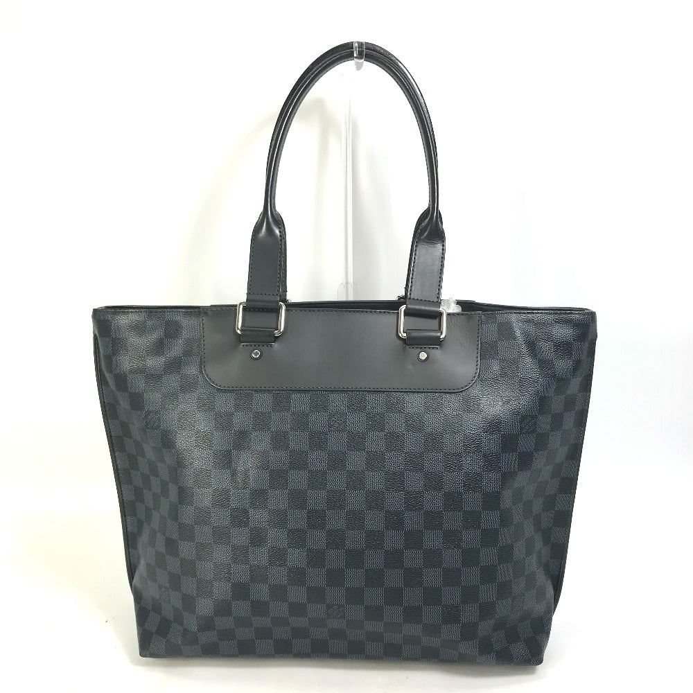 LOUIS VUITTON Tote Bag Damier Cobalt Canvas Navy Damier Cobalt Cabavayage mens