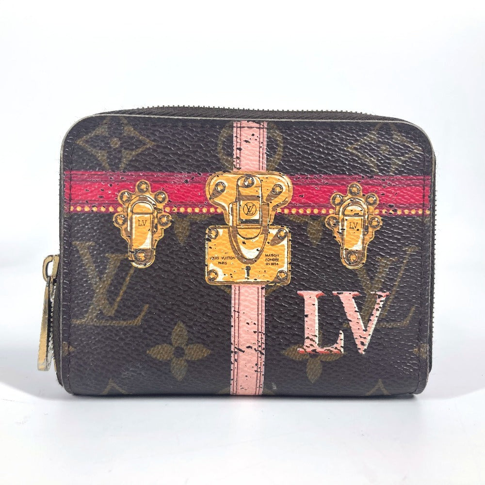 LOUIS VUITTON Coin case M62617 Monogram canvas multicolor Monogram Summer Trunk Zippy coin purse Women