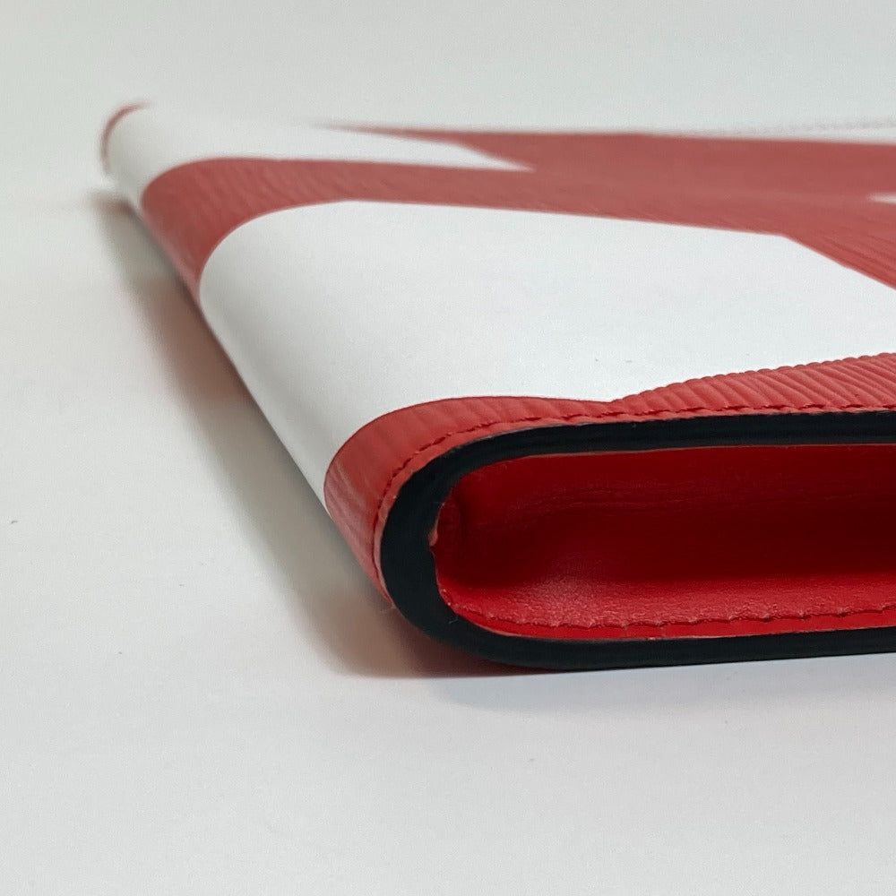LOUIS VUITTON Clutch bag M63232 Epi Leather Red 2018 FIFA World Cup Pochette Jules GM mens Used