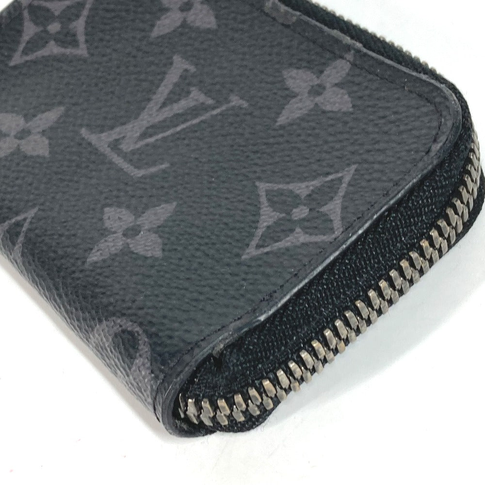 LOUIS VUITTON Coin case M63536 Monogram Eclipse Canvas black Monogram Eclipse Portemone Jules mens