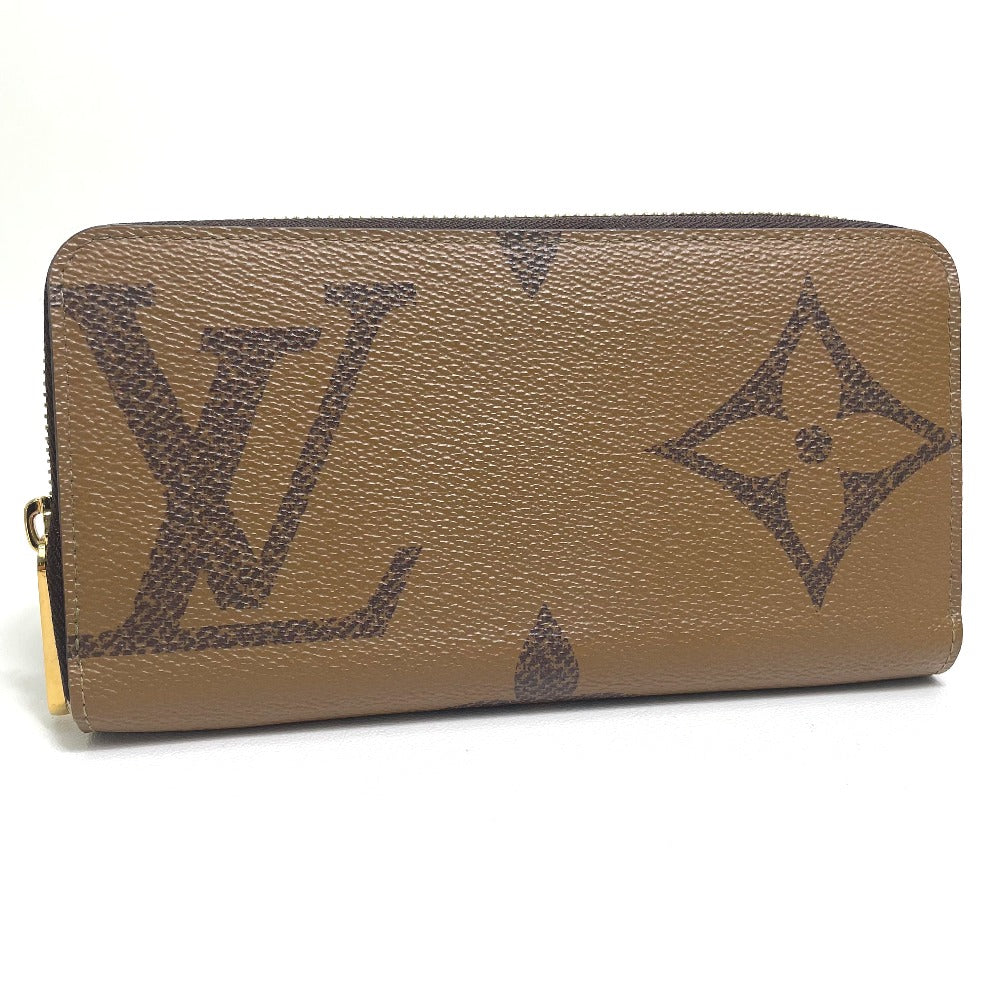LOUIS VUITTON Long Wallet Purse M69353 Monogram canvas Brown Monogram Giant Zippy wallet Women