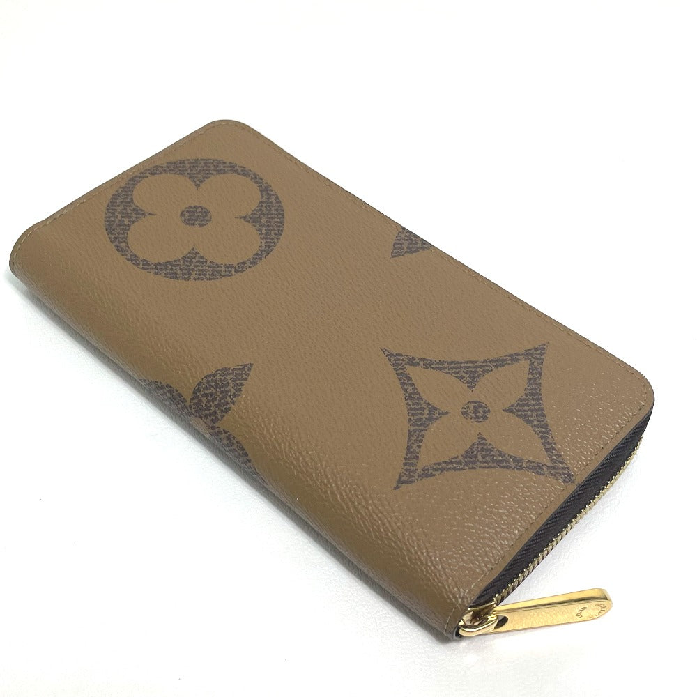 LOUIS VUITTON Long Wallet Purse M69353 Monogram canvas Brown Monogram Giant Zippy wallet Women