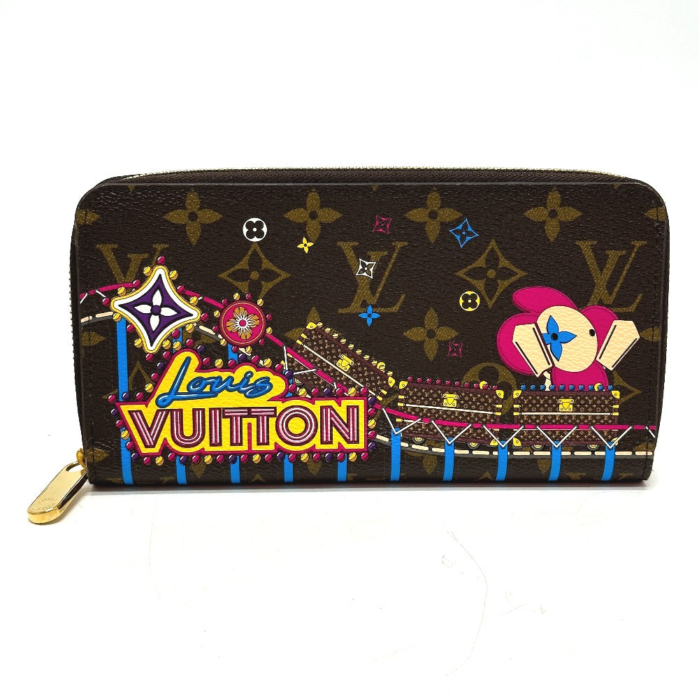 LOUIS VUITTON Long Wallet Purse M69750 Monogram canvas Brown 2020 Monogram Vivienne Amusement Park Zippy wallet Women