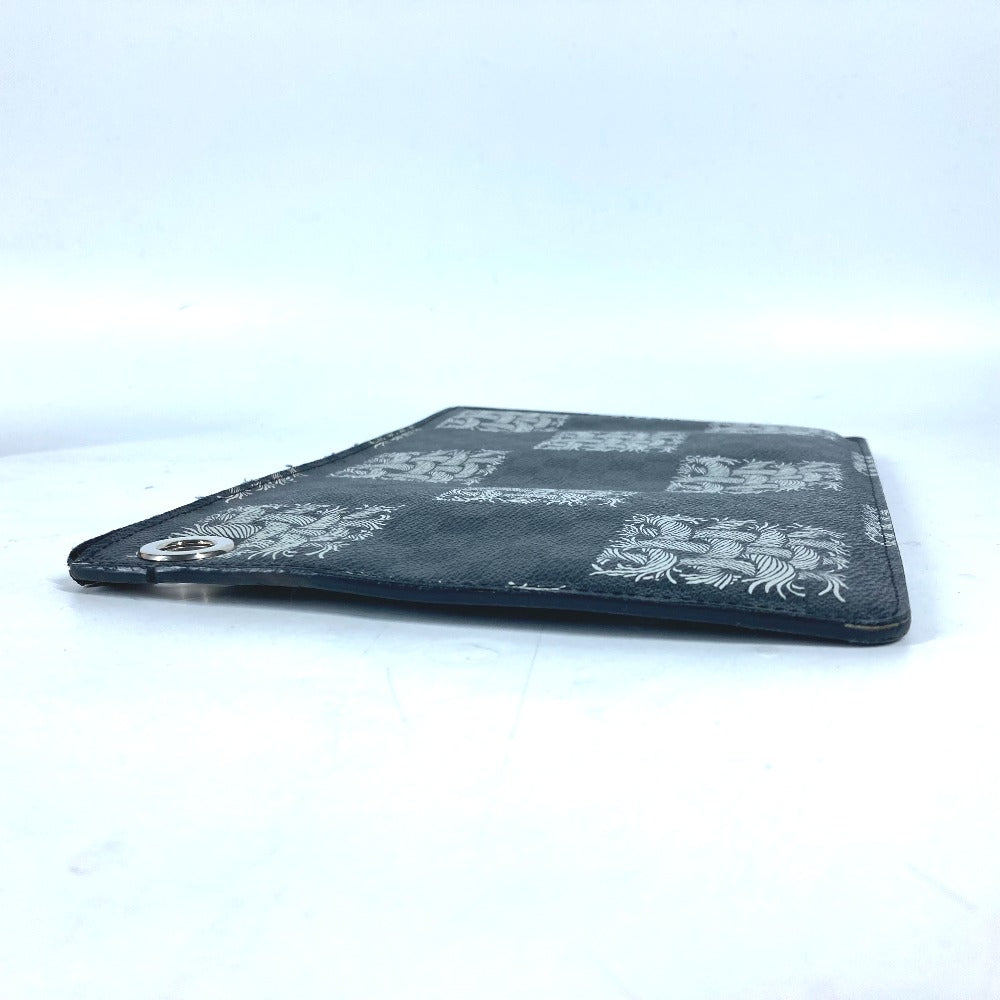 LOUIS VUITTON Clutch bag N61231 Damier Grafitto Canvas black Damier Grafitte Pochette Jules PM mens