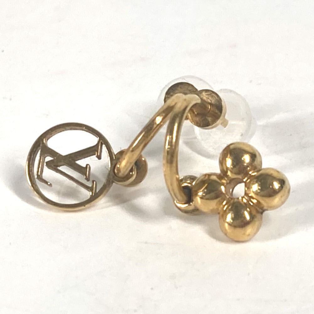 LOUIS VUITTON Pierce M64859 metal gold Monogram flower Pierce Blooming