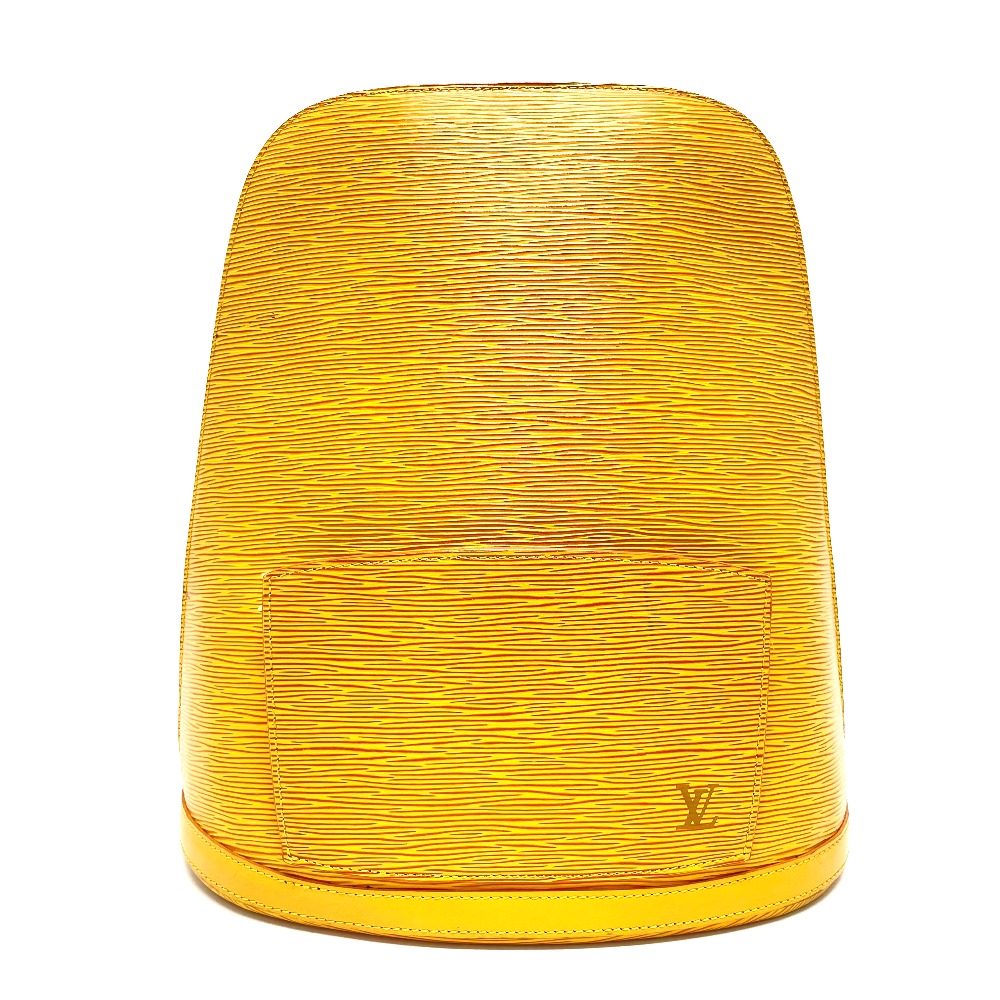 LOUIS VUITTON Backpack M52299 Epi Leather yellow Epi Coblanc